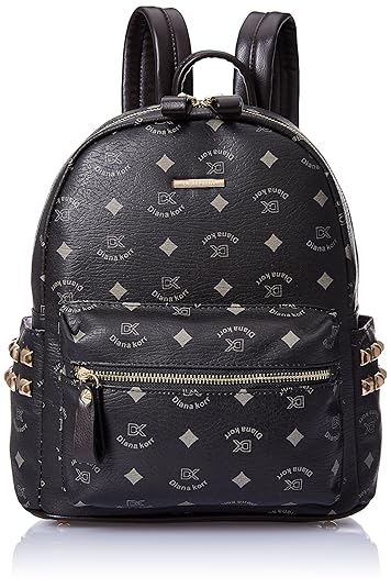 Diana Korr Womens Backpack (Black) (DK63HBLK)