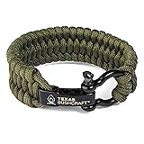 Texas Bushcraft Firecraft Cord Survival Bracelet