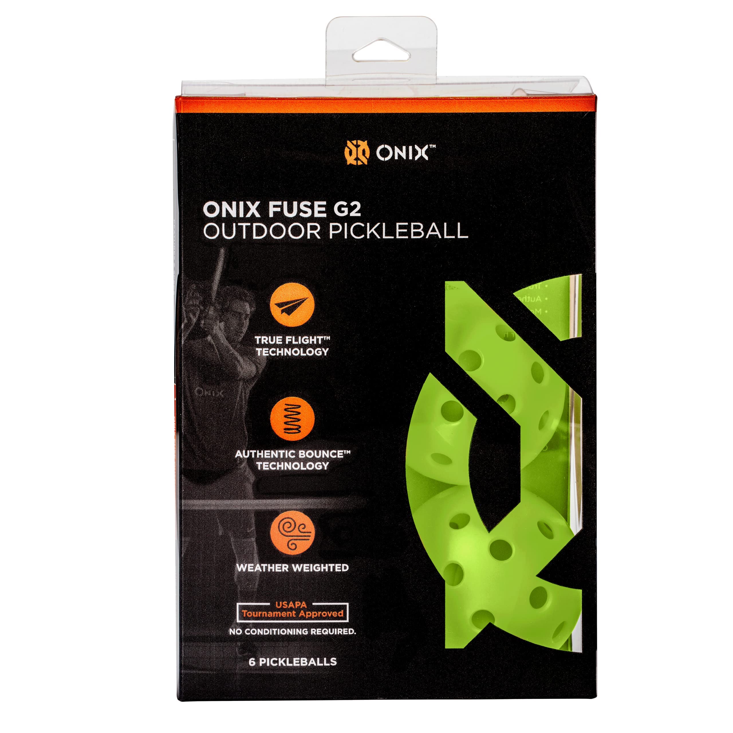 ONIX Fuse G2 Outdoor Pickleball Balls