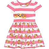 Paw Patrol Dress | Soft Cotton Girls Summer Dress | Skye Dresses