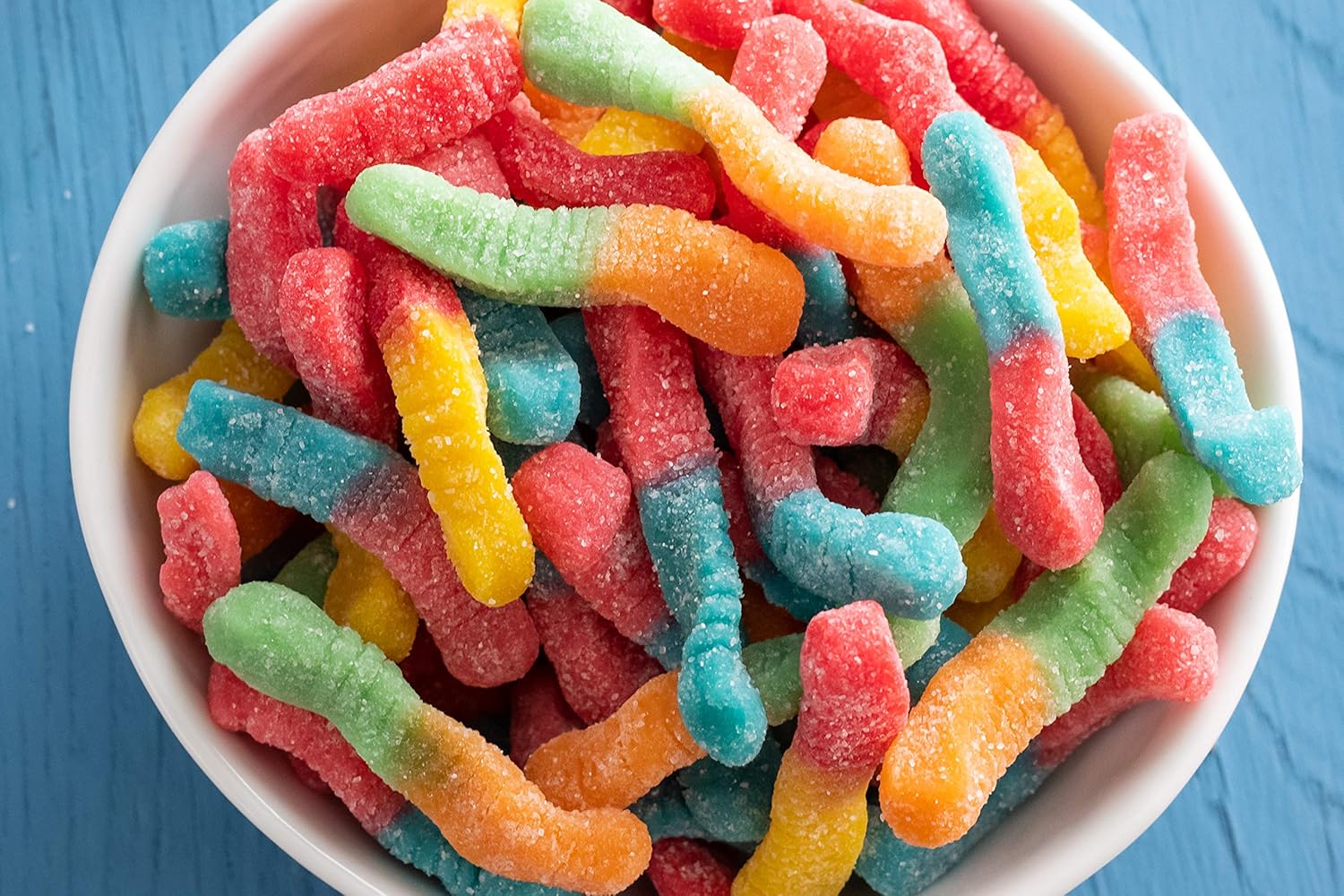 Trolli Sour Brite Crawlers Gummy Worms, 28.8 Ounce : Grocery & Gourmet Food