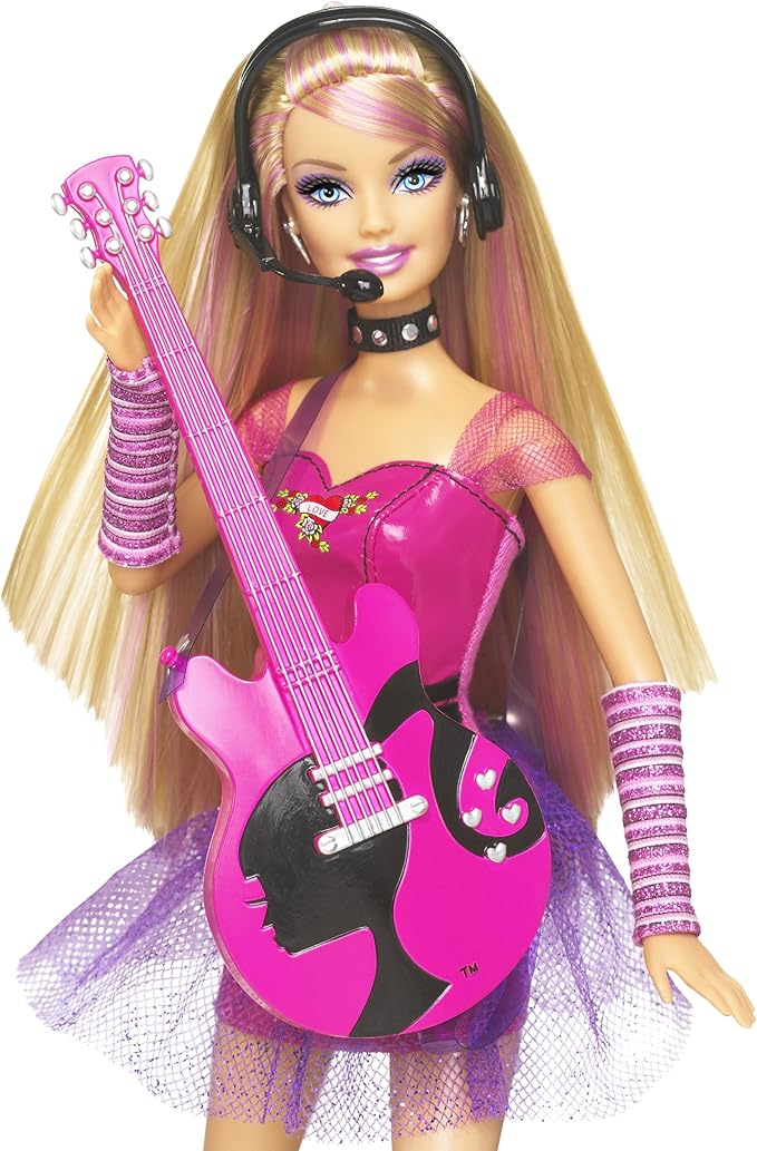 barbie doll rockstar