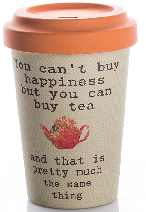Coffe to go Becher Bamboo Cup (Tea Happiness)