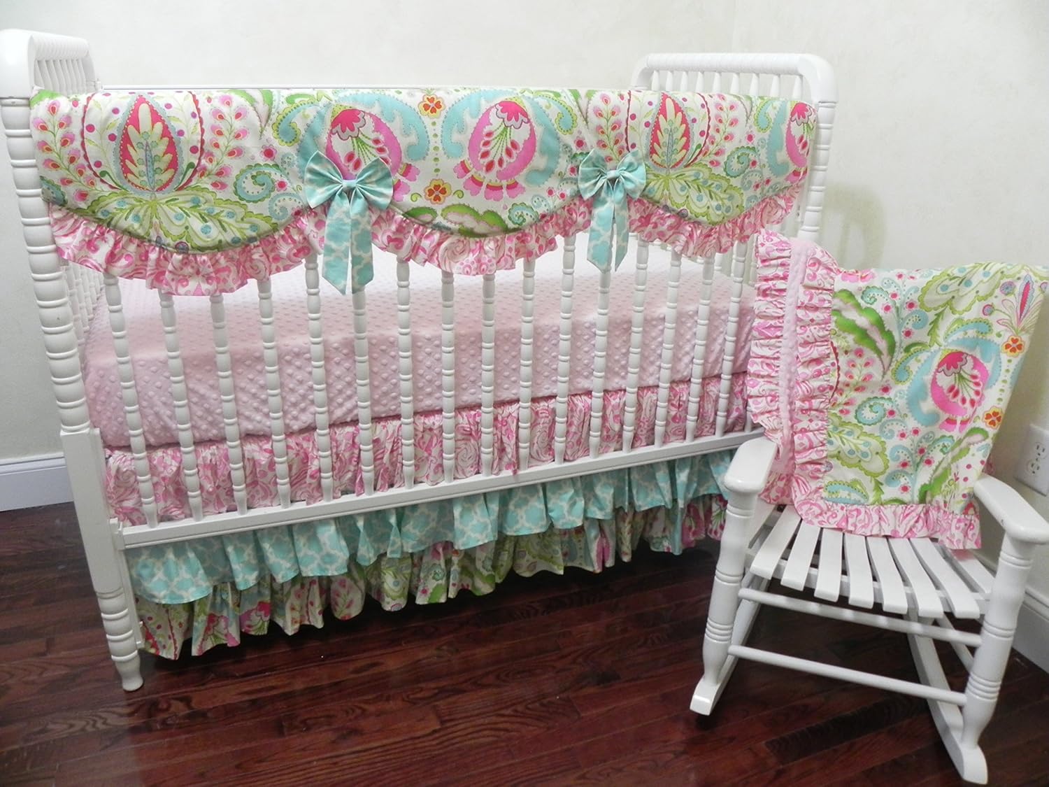 kumari garden crib bedding