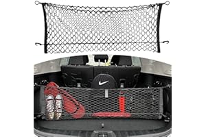 TN TRUNKNETS INC Envelope Style Automotive Elastic Trunk Mesh Cargo Net for Subaru Forester (SK) 2019-2025 - Premium Trunk Organizer and Storage - Luggage Net for SUV - Best Car Organizer for Subaru Forester