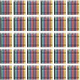 CACASO 30 Pack Jumbo Crayons, 8 Assorted Colors, Easy to Hold, Perfect for Kids & Party Favors