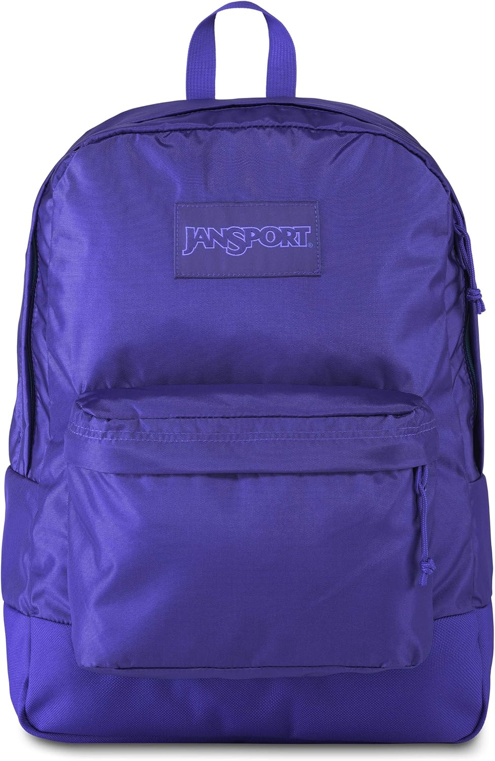 JanSport Mono SuperBreak Backpack - Monochrome Trend Collection Laptop Bag, Violet Purple