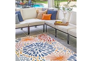 nuLOOM Monique Floral Indoor/Outdoor Area Rug, 3x5, Multi
