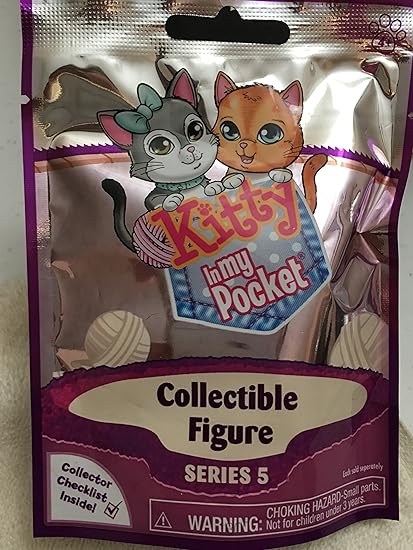 Amazon Com Kitty In My Pocket Series 5 Blind Pack Toys Games