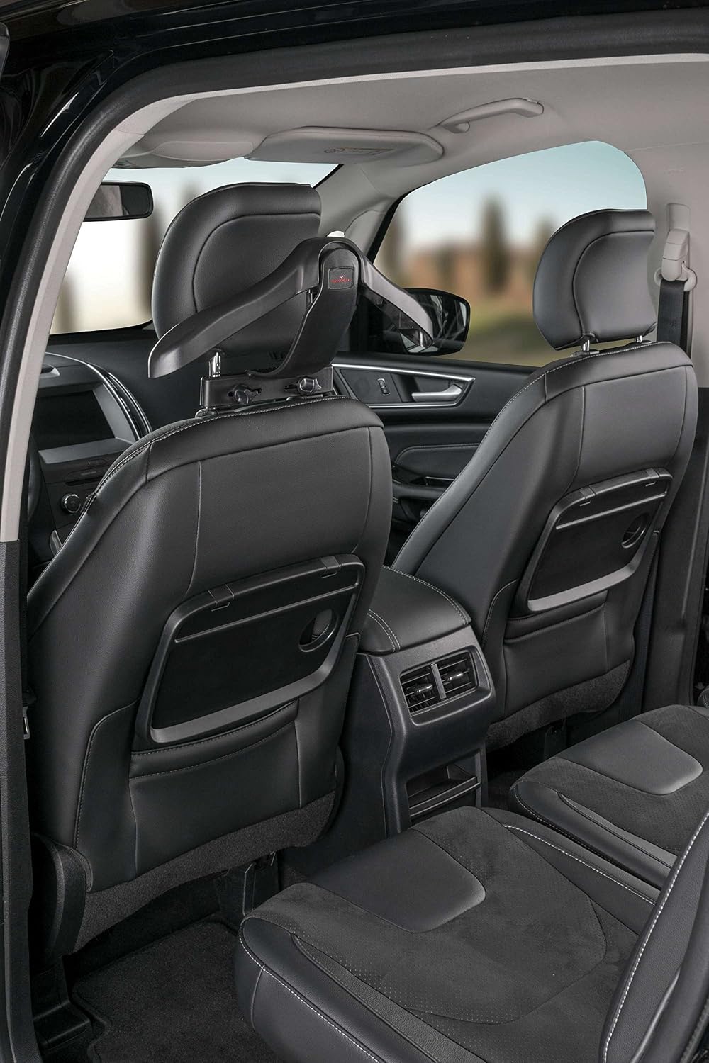 Walser 30330 Car Headrest Coat Hanger, black, Henry - Image 3