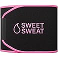 Sweet Sweat Waist Trimmer for Women and Men - Sweat Band Waist Trainer for High-Intensity Training & Workouts