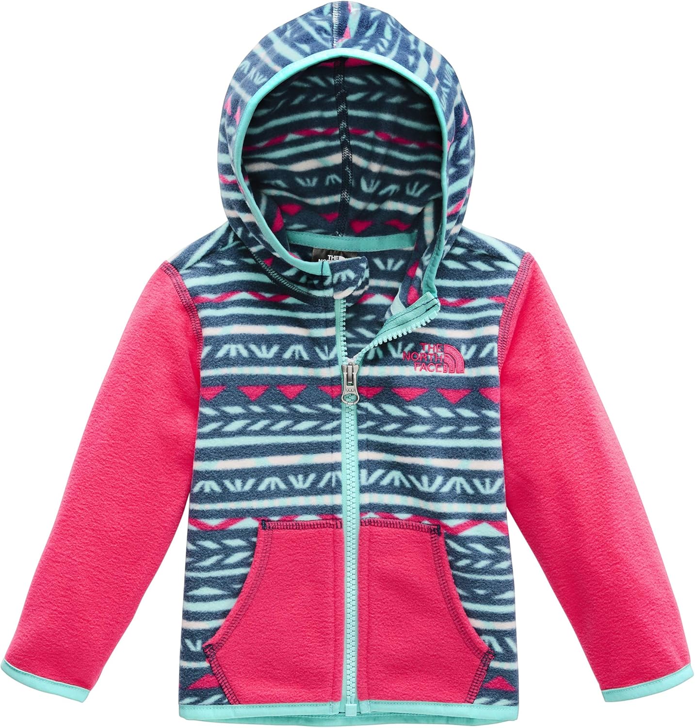 The North Face Infant Glacier Full Zip Hoodie: Clothing
