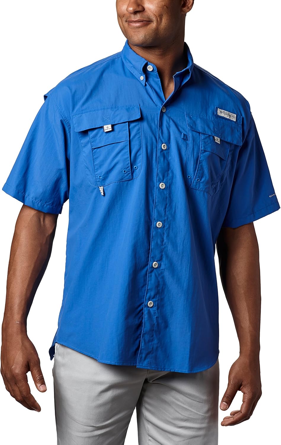 Columbia Mens PFG Bahama Ii Short Sleeve Shirt: Clothing