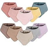 Gerber unisex-baby Muslin Bandana Bibs