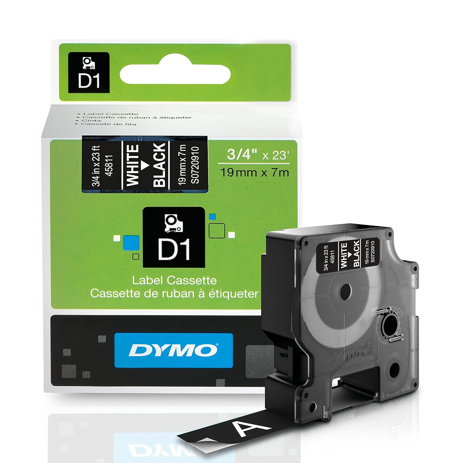 DYMO Standard D1 Labeling Tape for LabelManager Label Makers, White