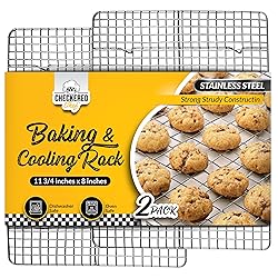 Checkered Chef Cooling Rack for Cooking and Baking