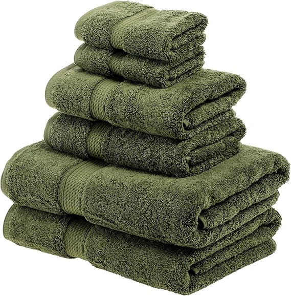 Home City, 100 Cotton, Towel Set, Forest Green Towel Amazon.co.uk