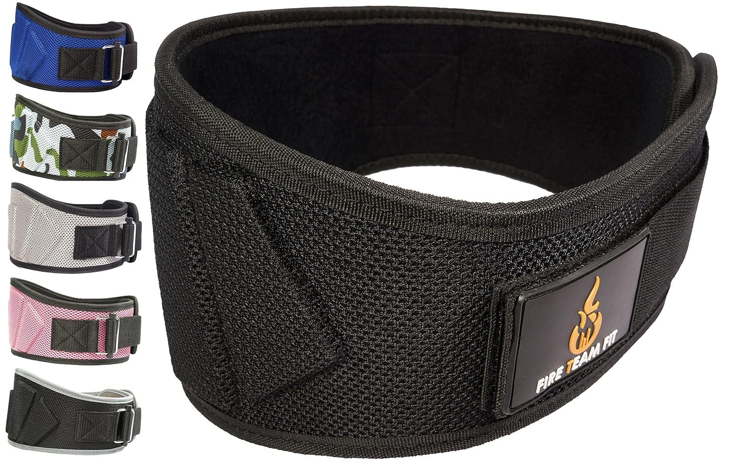 Fuego Equipo Ajuste Cinturón de levantamiento de pesas crossfit levantamiento olímpico para