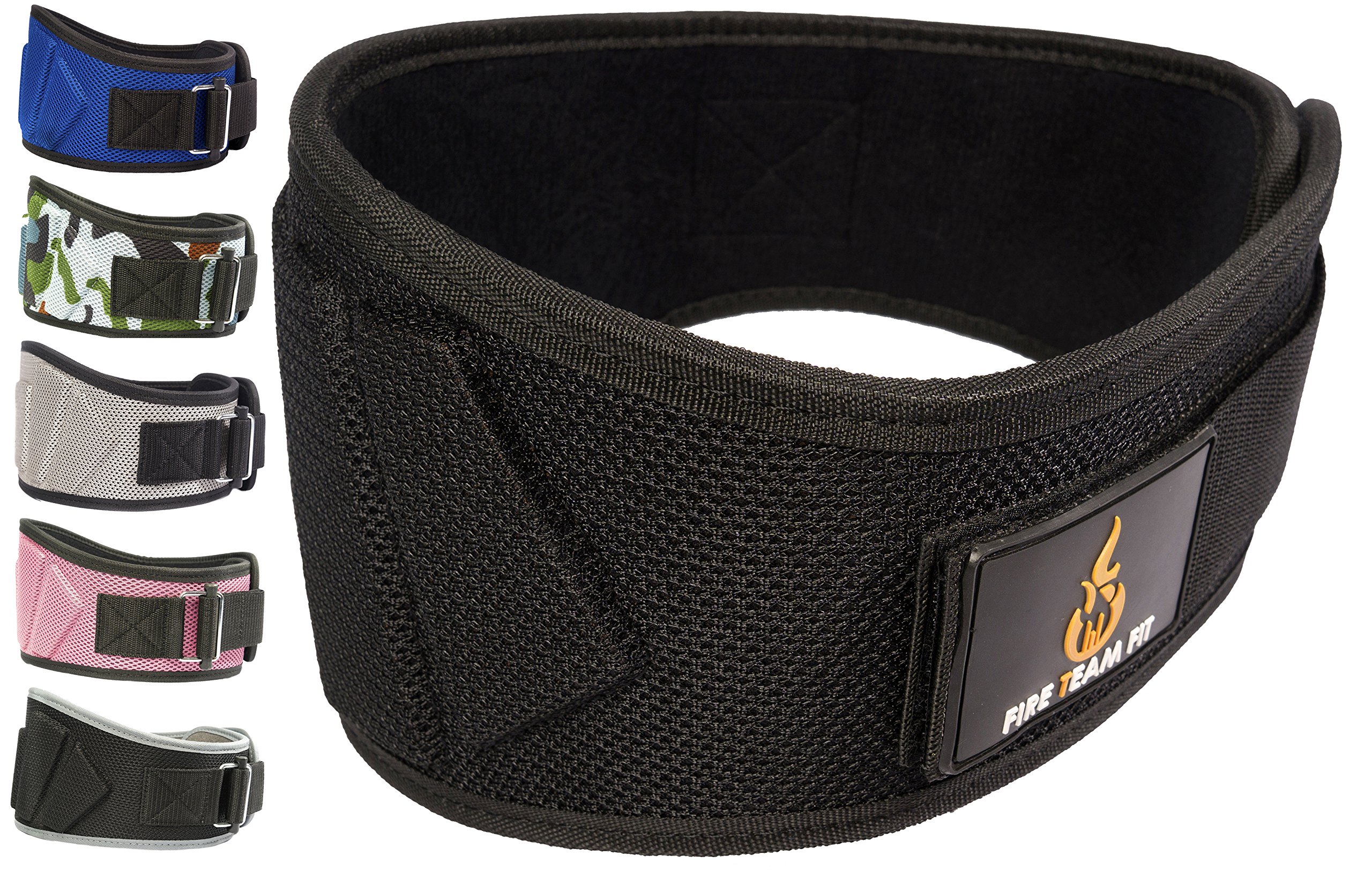 Fire Team Fit Weightlifting Belt, Olympic Lifting, Weight Belt, Weight Lifting Belt for Men and