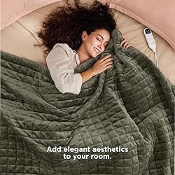 Bedsure Electric Blanket Full Size - Quilted Heated