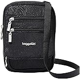 Baggallini Journey Crossbody Bags for Women 9x6 Small Lightweight Travel Handbag W/RFID