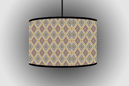 30cm 3d Prism Stripe Rainbow Lampshade Drum Shade Ceiling Light