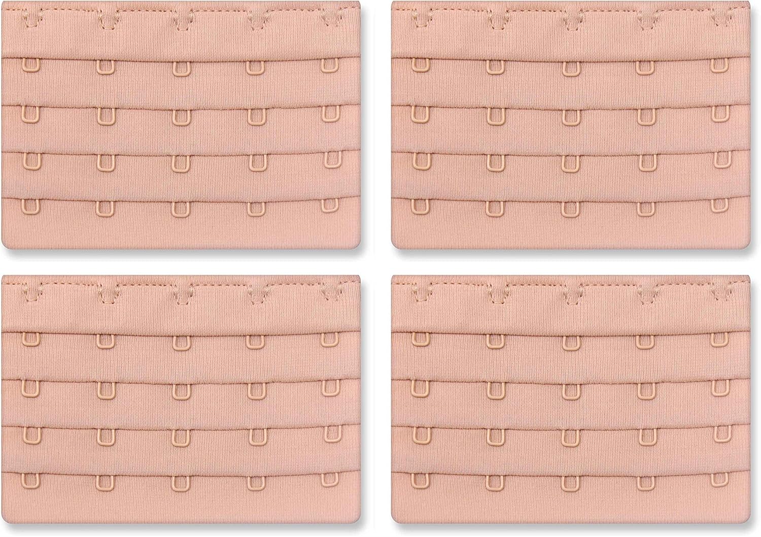 5 Hook Bra Extenders Quality Comfortable Bra Extension for Women Beige 4 Pack Amazon.ca