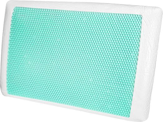 Amazon Com Dreamfinity Cooling Gel 2 0 Memory Foam Pillow Queen
