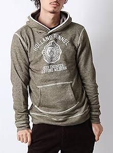 8type ソフト裏毛カレッジプリントプルパーカー