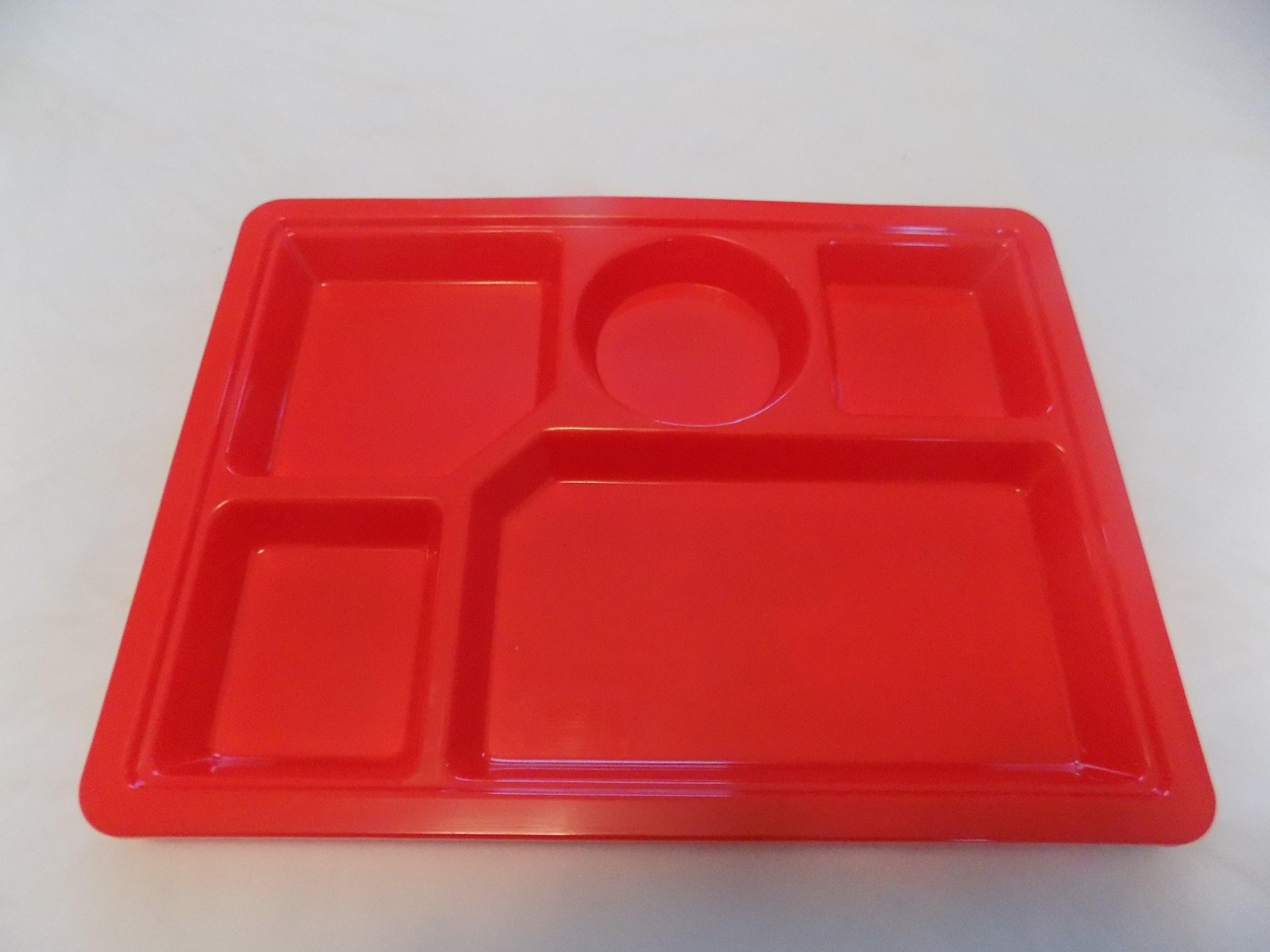 Sectional Tray (red) 4 pcs