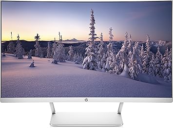 HP Z4N74AA#ABB 68,58 cm (27 Zoll) Monitor (VGA, HDMI, 7ms grau zu grau Reaktionszeit) silber/weiß