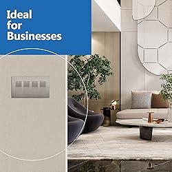 LIDER Brushed Finish Decorator Switch