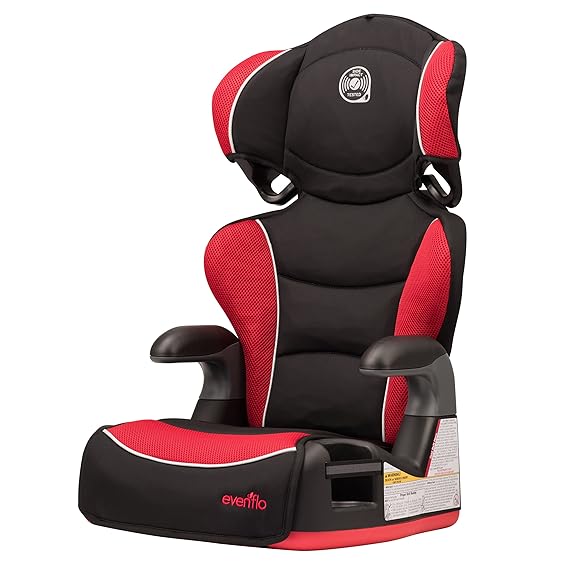 evenflo amp high back booster