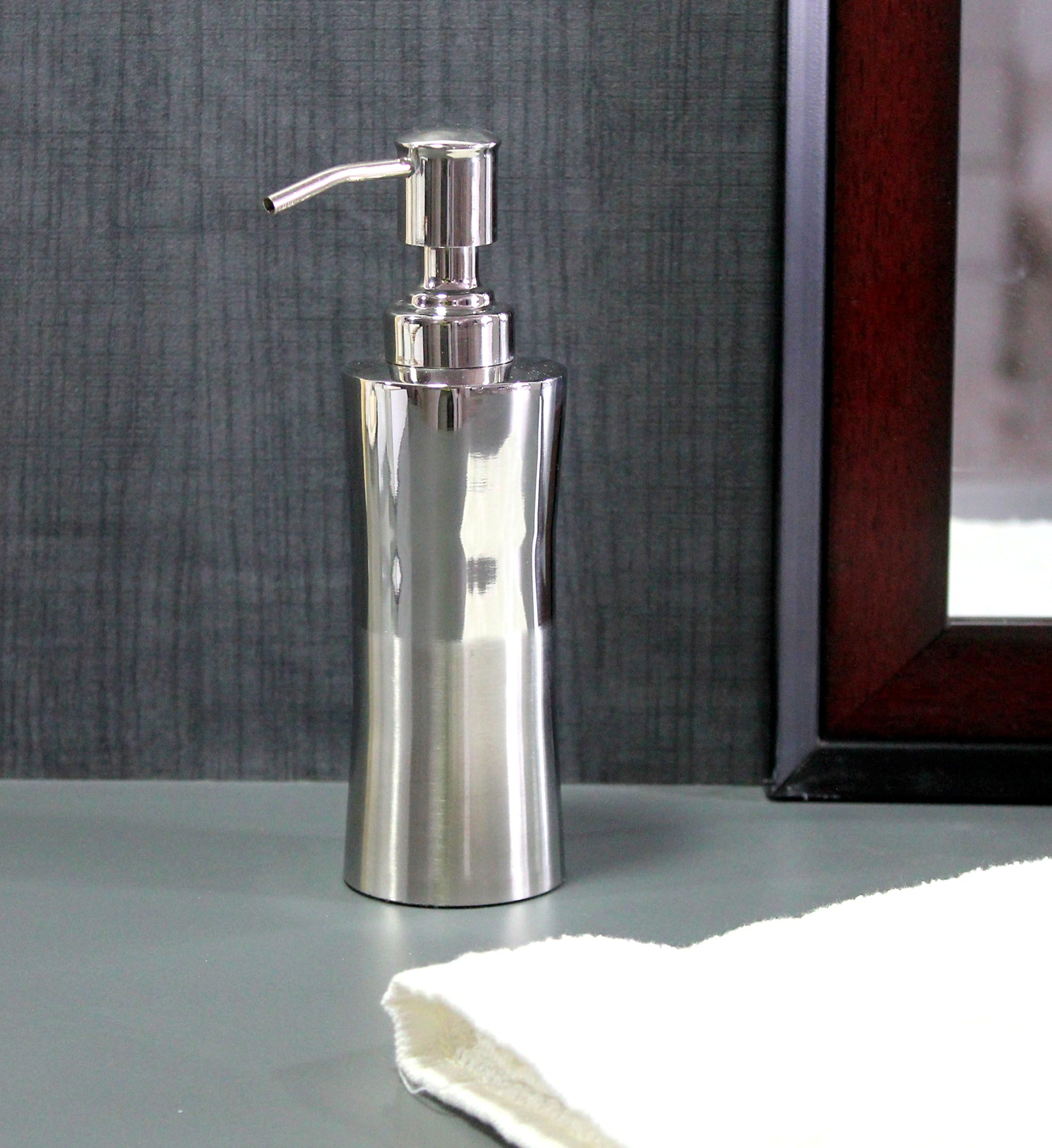 KLEO Soap/Lotion Dispenser - Made of Stainless Steel - Luxury Bathroom Accessories Bath Set
