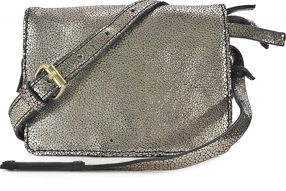 Tyoulip Sisters, Damen, Handtaschen, Umhängetaschen, Cross-Bag, Cross-Body, Gold, 14,5 x 11 x 4,5 cm (B x H x T)