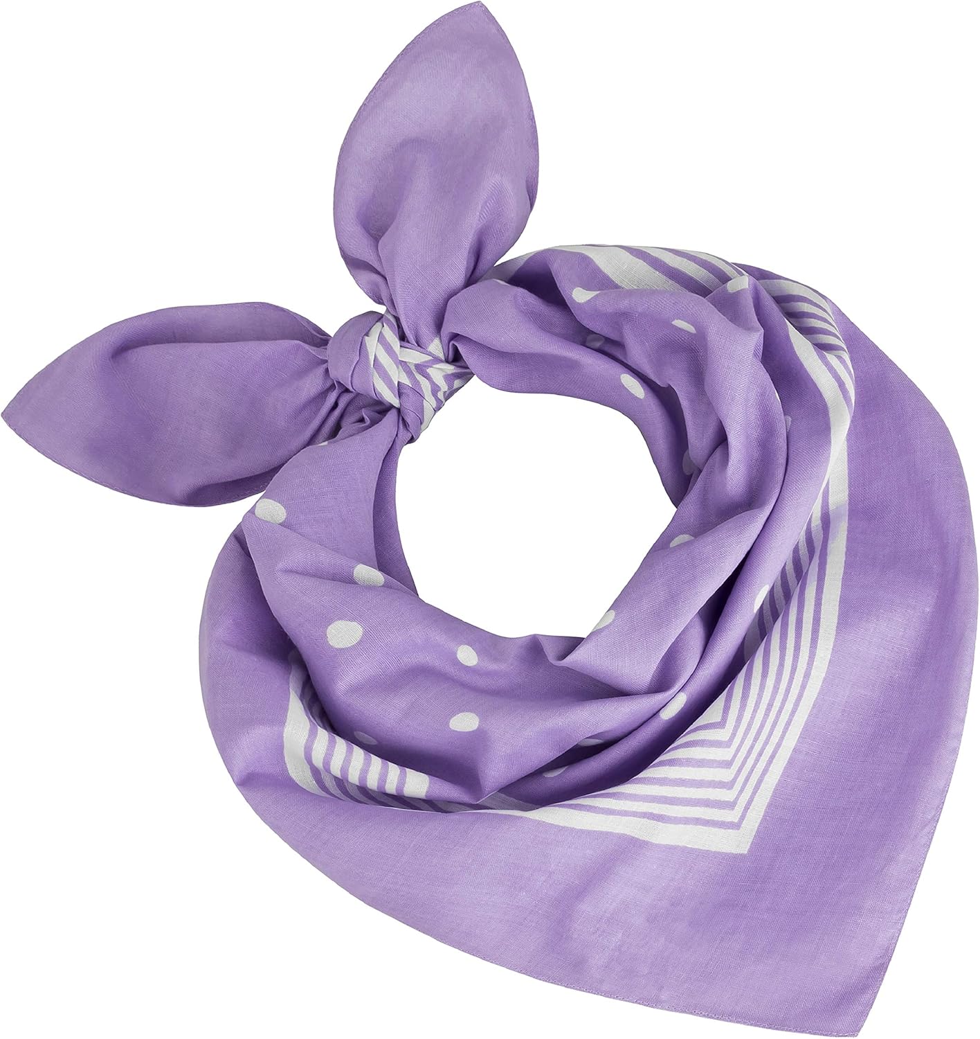 CIATBYYJ 4 Stück Bandana Kopftuch - 100% Baumwolle Unisex Multifunktion