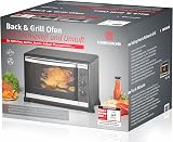 Rommelsbacher Mini Oven 30L Rotisserie Grill 7 Heating Types Stainless Steel view 8