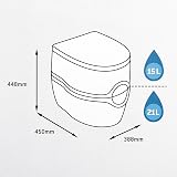 Thetford Porta Potti 565P Excellence Portable Toilet Manual White 448 x 388 x view 8