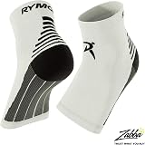Rymora Foot Compression Socks Sleeves Small White Pair (16-21 cm Arch) view 9