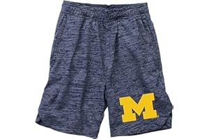 Wes and Willy Youth Boys College Sports Fan Cloudy Yarn Shorts