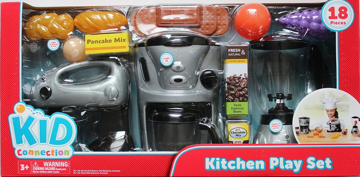 Kid Connection Kitchen Play Set Amazon.co.uk Toys & Games