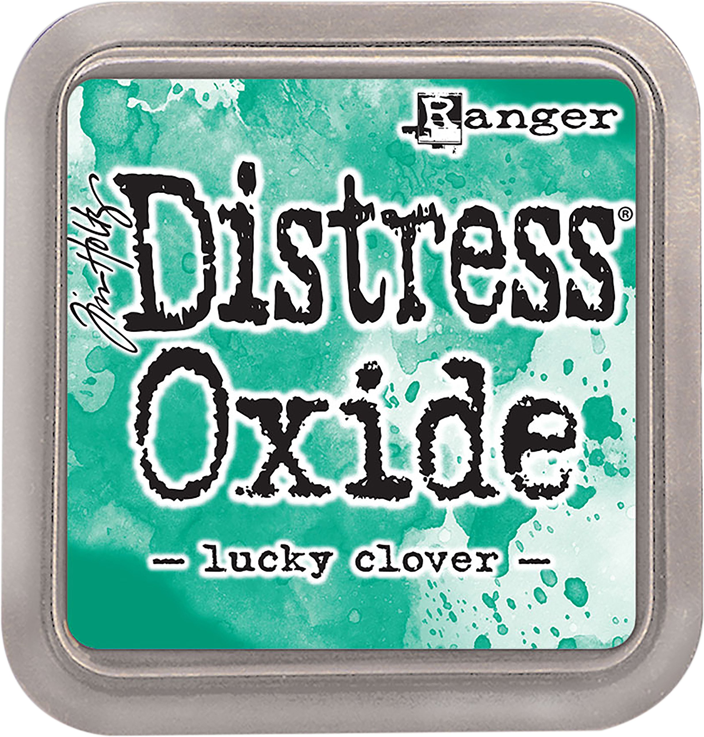 Ranger Tim Holtz Distress Oxide Pad Lucky Clover TDO56041, Green