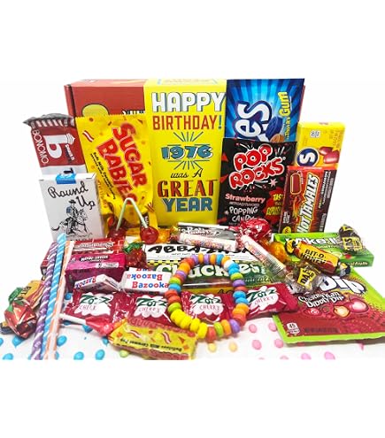 Amazon.com : RETRO CANDY YUM ~ 1981 45th Birthday Decade 80s Candy