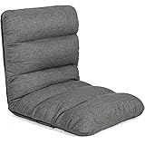 Homebeez Modern Linen Foldable Chaise Lounges, Indoor Break Chair, Sleeper Chair, Adjustable Upholstered Lounge Lazy Sofa, Er
