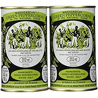Madagascar Green Peppercorns in Brine - Pack 2