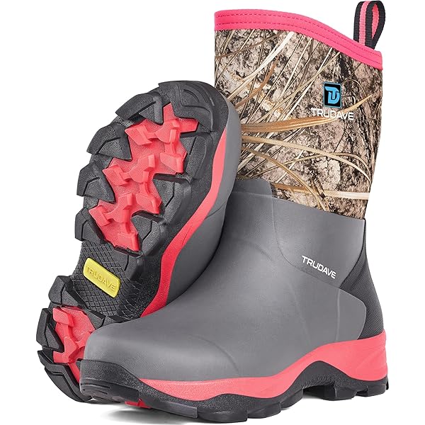 BOGS Women's Classic Tall Camo Waterproof Boots – Insulated Neoprene For Snow & Rain