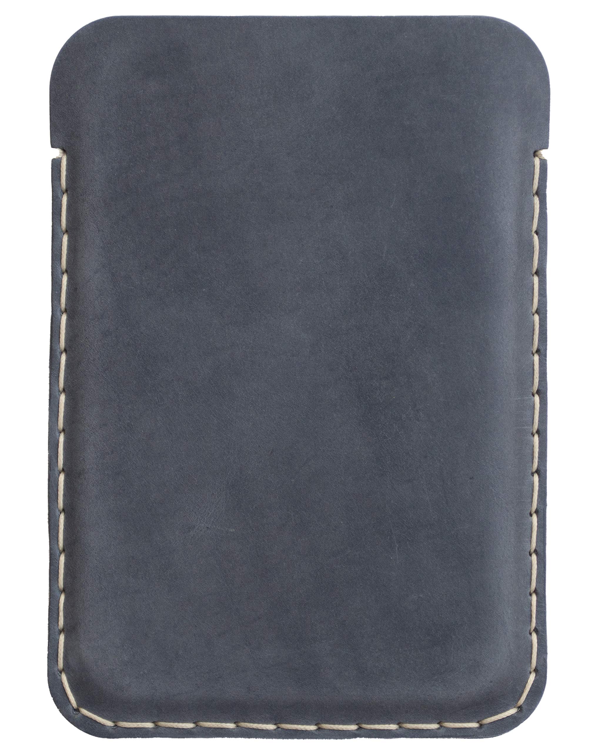 Grey Leather Case for Microsoft Surface Duo 2 with Original Bumper