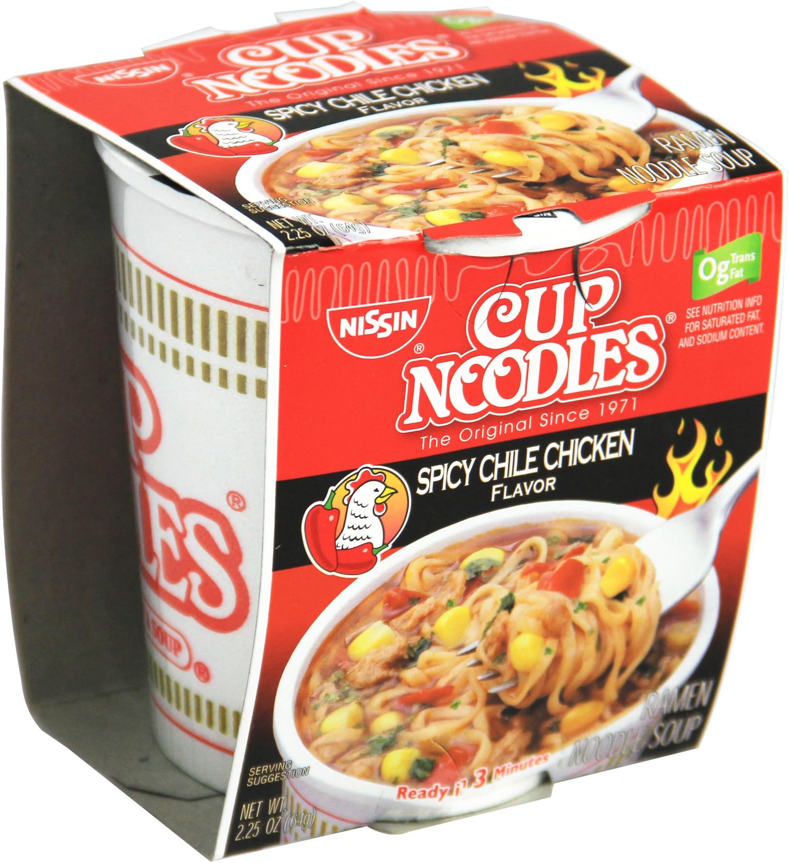 Cup Noodle Spicy Chicken, 2.25 oz