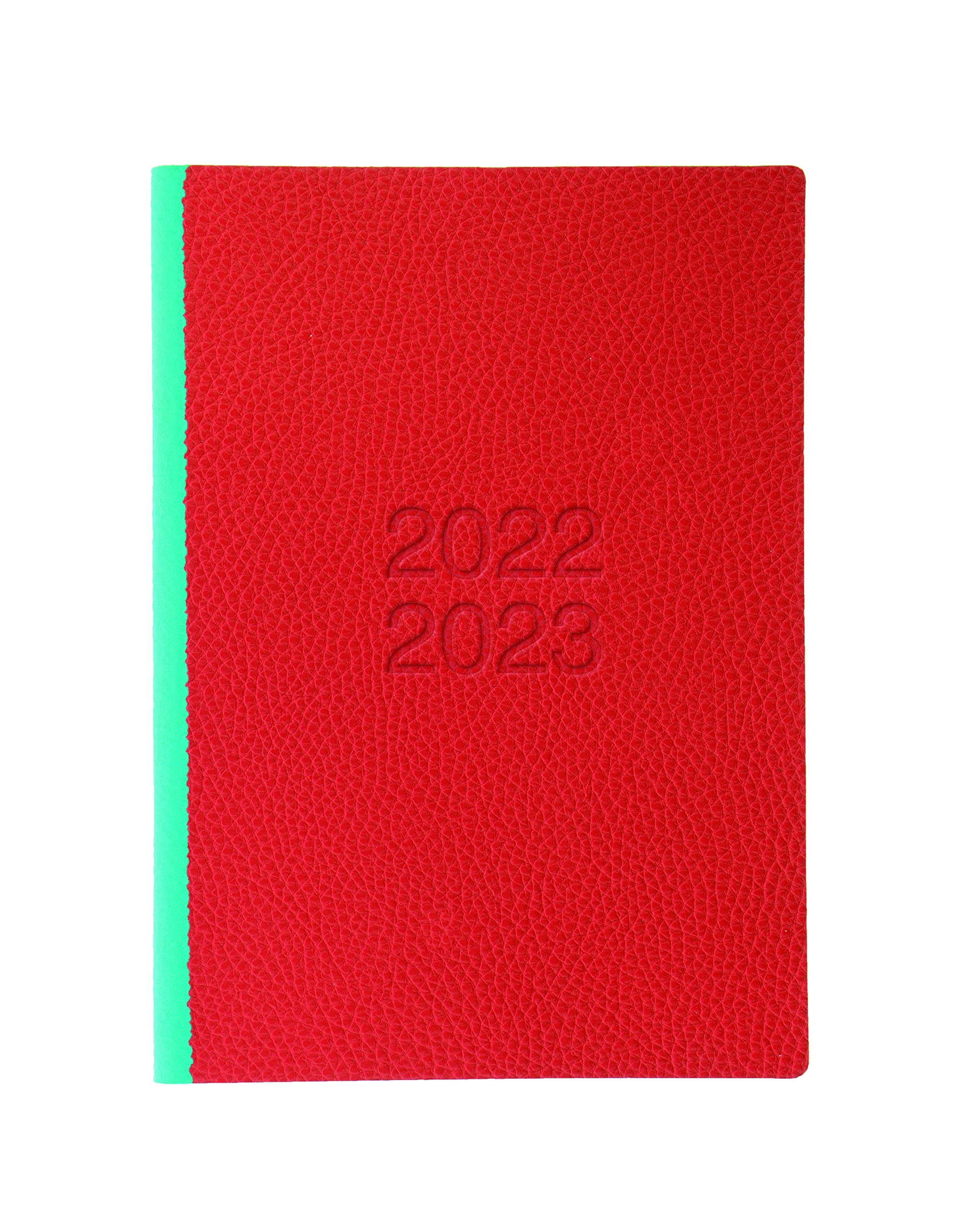 Letts of London Two Tone A5 Academic 22.23 Week to View Diary - red & Blue