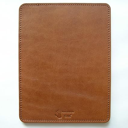 Amazon 名入れ無料 本革 マウスパッド D0 レーザー 光学式 マウスにも対応 縦長 ブラウン ヌメ Tkna タクミレザープロダクツ マウスパッド 通販